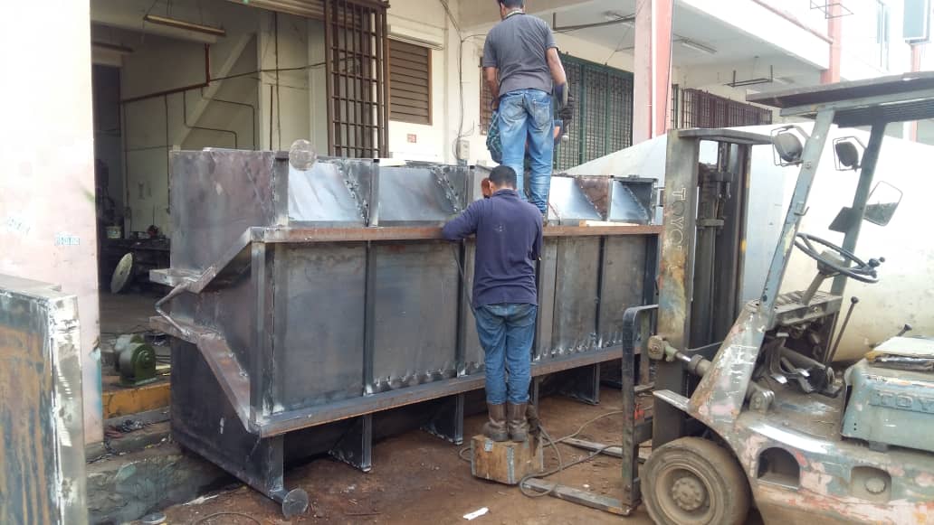 Roro Bin Fabrication in Malaysia ONE MACHINE ENGINEERING SDN BHD