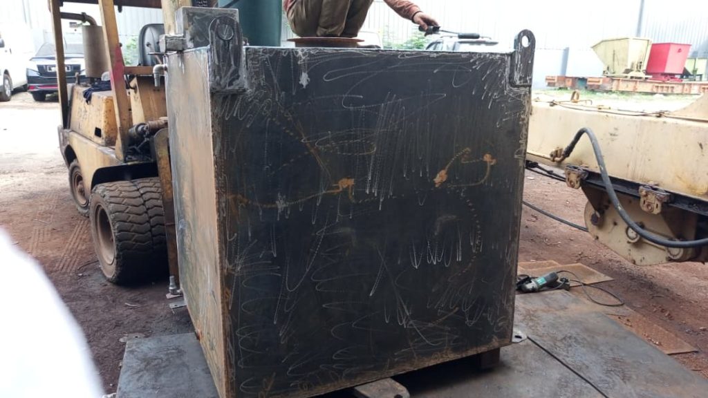 diesel fuel tank construction site puchong