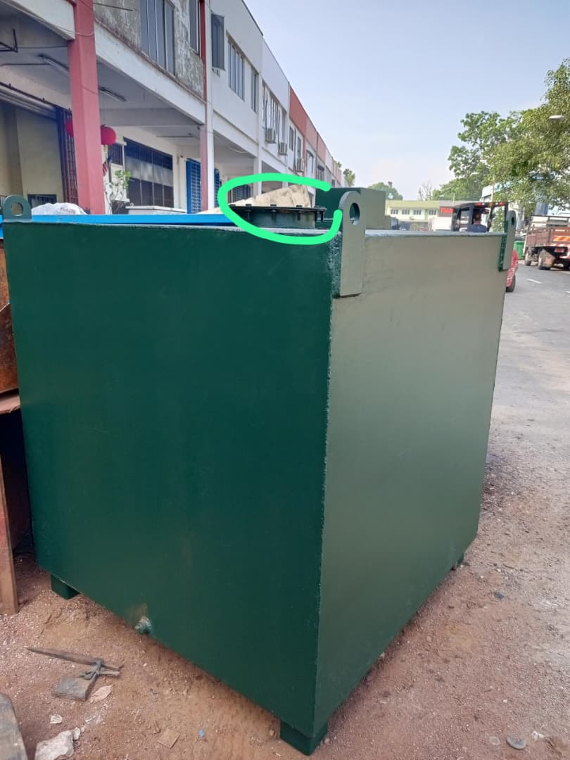 diesel fuel tank construction site puchong