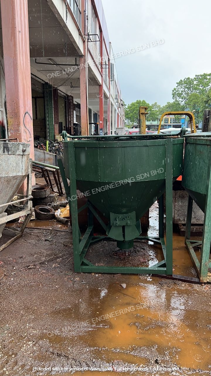 Concrete Narrow Discharge Hopper Puchong ONE MACHINE ENGINEERING