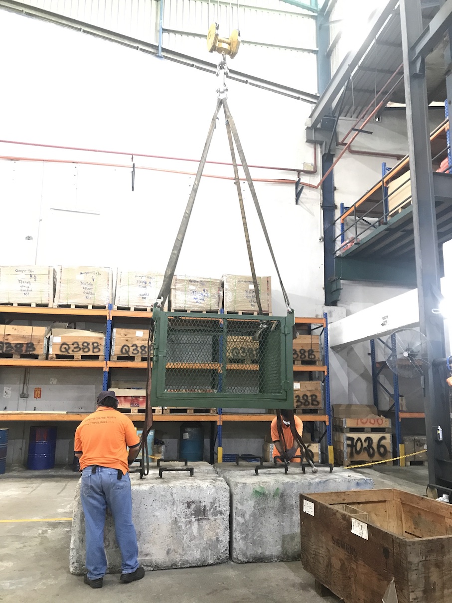 Safe Working Load SWL Test Puchong ONE MACHINE ENGINEERING SDN BHD