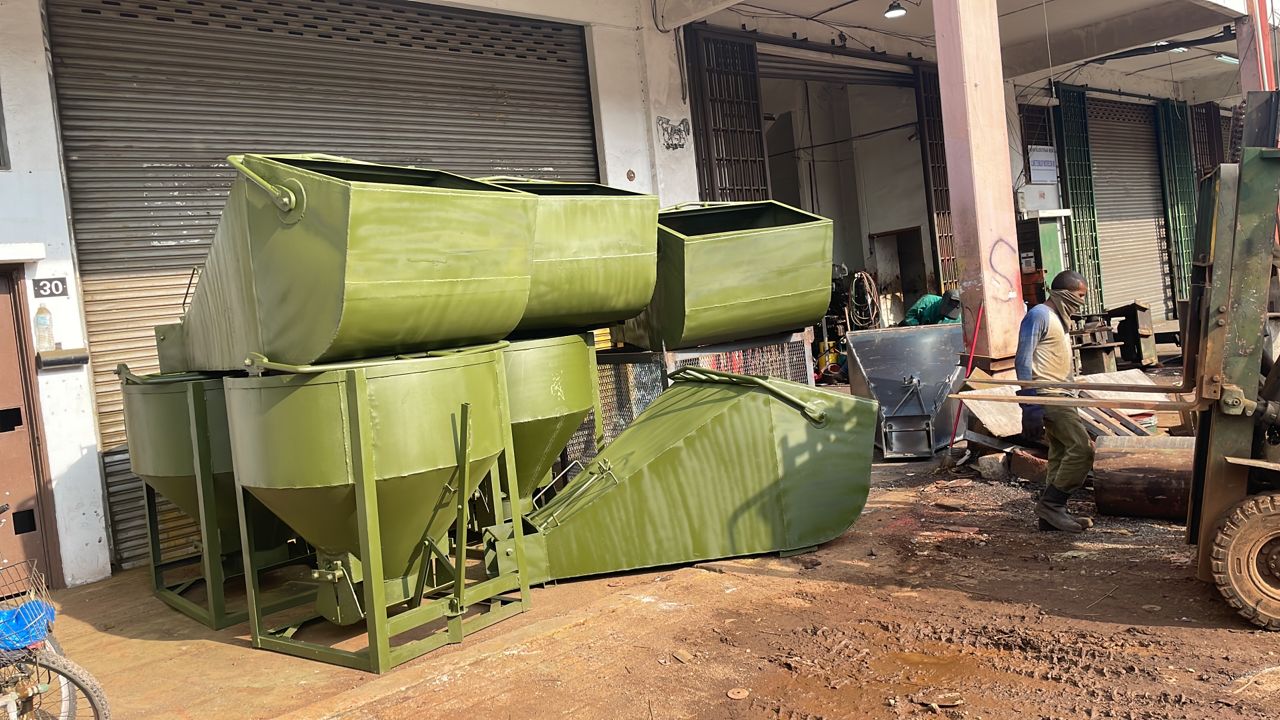 Concrete Discharge Funnel Puchong ONE MACHINE ENGINEERING SDN BHD