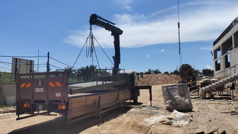 construction site hoisting platform puchong