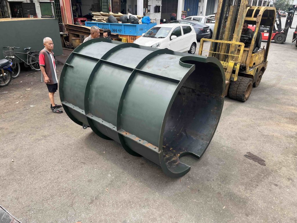 casting mould with VCP
